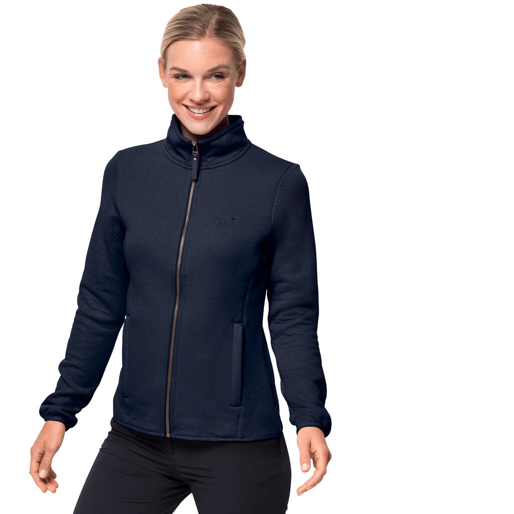 Jack Wolfskin NATORI Női Fleece Kabát Kék - AHJLWT-290